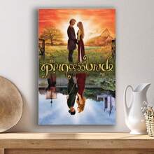 Framed  The Princess Bride Movie Poster Poster Decorative Painting Canvas Wall Art Living Room Posters Bedroom Painting New Year, Christmas For Living Room, Bedroom, Kitchen,Restroom Decoration - Đóng khung - Xem 5
