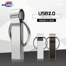 1 ổ USB Flash Drive, dung lượng tùy chọn: 1GB, 2GB, 4GB, 8GB, 16GB, 32GB, 64GB, 128GB, tốc độ cao USB 2.0, chất liệu kim loại, tương thích với PC/Laptop/Máy tính bảng/Điện thoại/Hệ thống âm thanh ô tô/Máy chơi game/Thiết bị âm thanh - Lưu trữ tập tin của bạn một cách an toàn! - màu đen - Xem 2
