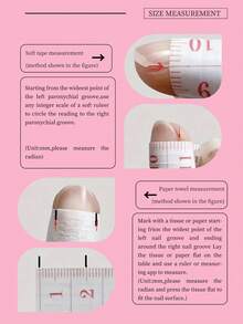 10 Peças Unhas Postiças Curtas Feitas à Mão com Bolinhas, Para Festa e Uso Diário, Strass 3D, Para Meninas, Fácil de Usar. 10 Peças Unhas Postiças Feitas à Mão Estilo Y2K, Gemas Artificiais Brilhantes, Estilo Primavera e Verão, Adequado para Meninas e Mulheres em Festivais, Festas e Uso Diário (Observação: A Cor dos Acessórios é Aleatória) - Rosa chiclete - Visão 7