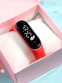 1pc Fashion Cute Electronic Watch With Date & Time Display, Loved By Children, Suitable For Back To School, Birthday, Daily Wear - Multicolor - View 15
