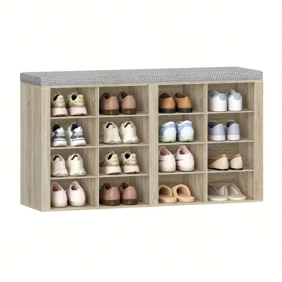 Schoenenrekken - Eiken Kleur - Bekijken 1