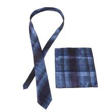 Men Cufflinks & Buttons - Blue - View 4