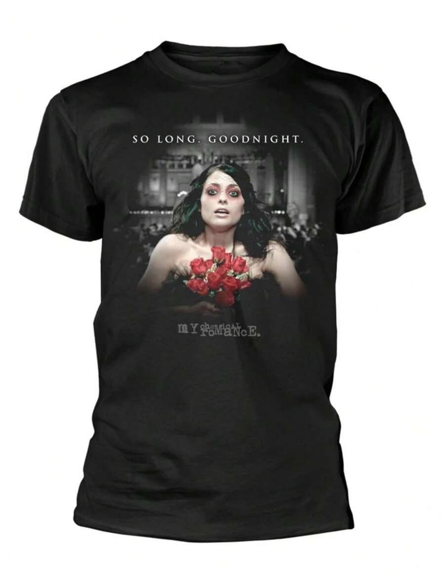 Romance Gerard Way Return Of Helena Official Tee T-Shirt Mens Unisex - 黑色 - 查看 1