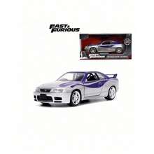 Simba 1:32 官方授权电影车模，1/32 比例合金车模，收藏家礼物，男士生日和圣诞礼物 - 1:32 1995日產Skyline GT-R - 查看 2