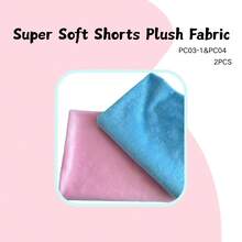 1pc Soft Plush Fabric Material, Suitable For Thanksgiving Decoration, DIY Handmade Home Textile, Applicable To Flannel - Multicolor - View 100