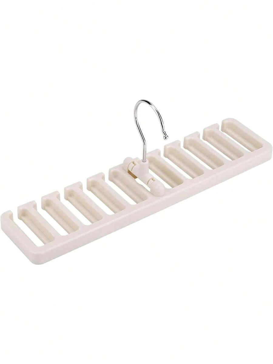 Organizador de Cinturones Organizador de Estantes Ahorro de Espacio Armario Cinturón Corbata Cinturón Estante de Almacenamiento Estante Resistente para Bufandas Estante para (Beige),37564148 - Beis - Ver 1