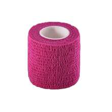 4pcs 5cm*4.5m Self-Adhesive Bandage, Breathable, Elastic Sports Self-Adhesive Tape - Pink - View 3