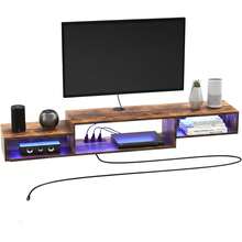 Audio-Visual Shelving - White Oak - View 3