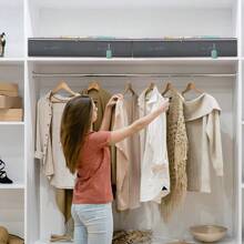Opbergtassen - Grijze Minimalistische Stijl Met Labelplaat - Bekijken 10
