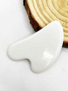 1/2/3pcs Acrylic Resin Body Massage Scraper, Heart-Shaped Gua Sha Tool For SPA, Anti-Wrinkle, Beauty, Skincare, SPA, Self-Care, Skincare Tools, Facial Care, Beauty Therapist Supplies, Massage, Facial Massage Tool, Facial Roller - White - View 6