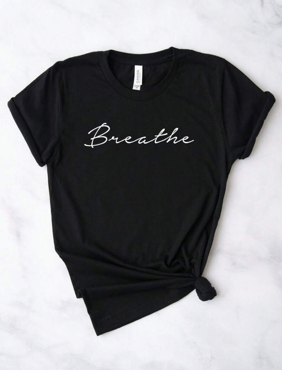 Women T-Shirts - Hitam - View 1