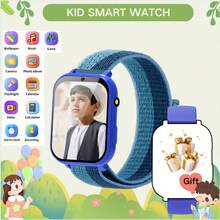2025 New Kids Smart Watch, Children's Game Watch, 18 Fun Games, 1.83" Touch Screen, Ultra-Low Power Chip, Pedometer, Camera, Flashlight, Alarm Clock, Camera, Photo Album, Calendar, Countdown, Calculator, Stopwatch, Flashlight