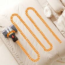 E.LUO Mattress Vacuum Cleaner, Bed Vacuum Cleaner With UV-C Light & High Heating Tech, 16Kpa Suction 400W Powerful Double-Cup Handheld Vacuums For Pillows, Cribs, Sofas And Pet Hair With HEPA - US A Type Plug(110-127V) - View 9