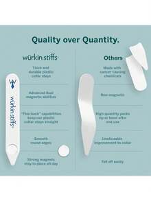 Men Collar Stays - 2雙 - 款式多樣 - 查看 4