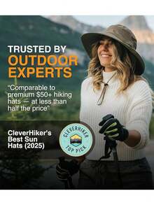 Hiking Sun Hats - Khaki - View 3