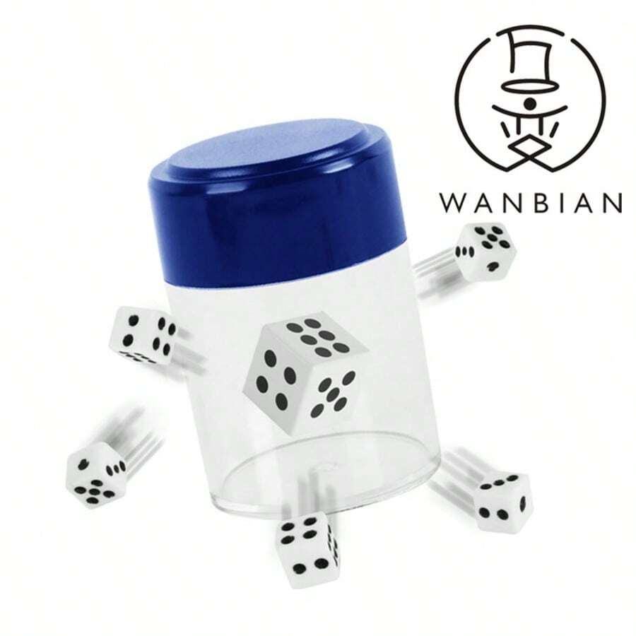 2026 New - 1pc Exploding Dice Magic Trick | Colorful Spring Loaded Exploding Dice Suitable For Stage And Party | Popular Prank Toy, Surprise Gag Gift And Stress Relief - Great Gift For Birthday, Boys, Girls, Easter, Valentine's Day