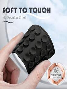 Suporte de Telefone Adesivo de Silicone, Suporte de Telefone Adesivo de Silicone Antiderrapante, Suporte de Capa de Telefone, Acessório de Telefone Mãos Livres, Suporte para Selfie e Vídeo, Acessório de Telefone Multifuncional, Adequado para Todos os Modelos, Presente para Mulheres, Presente de Ano Novo, Presente do Dia dos Namorados - Multicolorido - Visão 3