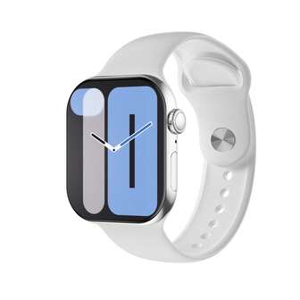 PANDA RELOJ INTELIGENTE 11X, compatible con llamadas Bluetooth, recordatorio de mensajes, acceso NFC, guía deportiva, resistente al agua 3ATM para nadar, pantalla grande HD de 2.08" con IA, compatible con iOS/Android