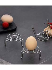 Ultra-Mini Stainless Steel Super Small Steamer Rack, Steaming Tray, Home Milk Pot, Health Pot, Small Pot Rack, High And Low Foot Water Separator Rack, Fish Steamer Rack - Multicolor - View 4