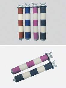 Parrot Claw Grinding Stick Stand, Sandpaper Bird Perch, Cockatiel Peony Leopard Claw & Beak Grinding Toy - Multicolor - View 5