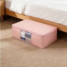 Foldable Storage Bag For Under Bed, Suitable For Blankets, Skirts, Quilts, Pillows, Clothes And Under Bed Storage, Powerful Function And Versatile Use, Space Saving - Multicolor - View 5