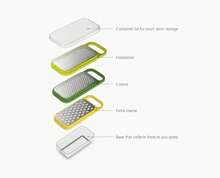 Joseph Joseph Multi-Prep Compact 4-In-1 Multifunctional Set, Kitchen Vegetable Chopper &Amp; Dicer, Cheese Grater, Mandoline Veggie Slicer, Food Julienne Cutter With Container - ColorB - 查看 4