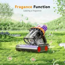 E.LUO Bed Vacuum Cleaner, 18Kpa,400W Dual Roller Vacuum Cleaner With UVC, Hot Air And High Heat, Strong Suction, Dual Cup Handheld Sofa Vacuum Cleaner, Suitable For Pillows, Baby Beds, Sofas And Pet Hair. - US A Type Plug(110-127V) - View 7