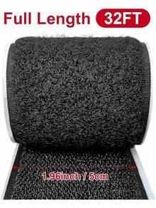 EstiloTendenciaTiras De Gancho Y Bucle De 4 X 6 Pulgadas Con CalcomaníA, Cinta De Nailon Resistente De Gancho Y Bucle, Excelente Agarre, Cinta Entrelazada, Para Costura, Manualidades, Bricolaje, TirasCalidad PremiumVersióN Mejorada - 2 pulgadas x 33 pies - Ver 3