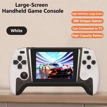 Máy chơi game cầm tay YIYI 500 trong 1, máy chơi game cổ điển, máy chơi game video di động, tích hợp 500 trò chơi cổ điển, màn hình lớn HD 3.5 inch, pin sạc 1020mAh, hỗ trợ chơi 2 người và kết nối TV, quà tặng Giáng sinh/Sinh nhật, phù hợp cho cả nam và nữ, 1 máy (1 người chơi/2 người chơi) - Nhiều màu - Xem 14