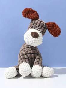 1pc Heavy Duty Plush Chew Toy With Squeaker, Chew Toy Suitable For Aggressive Chewers, Teeth Cleaning & Dental Health, Fit For Small, Medium, Large Dogs - Indoor/Outdoor Play (Orange & Green) - Ideal Puppy Teething Toy, Pet Supplies, Sturdy Construction, No Battery Required, Dog Chew Toy, Duck Dog Toy, Cat Chew Toy - Multicolor - View 5