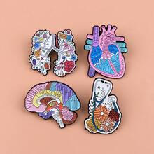 Cute Enamel Pin Lapel Pins Badges On Backpack Women's Brooch Clothes Gift Jewelry Fashion Accessories - Multicolor - View 7