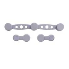 3pcs Air Fryer Magnetic Silicone Clips - Heat Resistant Up To 464°F (240°C), Non-Scratch Baking Paper Liner, Universal Fit For All Air Fryer Basket Edges, Easy To Clean Air Fryer Accessories - Multicolor - View 10