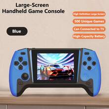 Máy chơi game cầm tay YIYI 500 trong 1, máy chơi game cổ điển, máy chơi game video di động, tích hợp 500 trò chơi cổ điển, màn hình lớn HD 3.5 inch, pin sạc 1020mAh, hỗ trợ chơi 2 người và kết nối TV, quà tặng Giáng sinh/Sinh nhật, phù hợp cho cả nam và nữ, 1 máy (1 người chơi/2 người chơi) - Nhiều màu - Xem 18