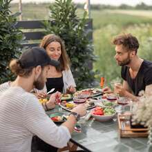 4-In-1 Portable Foldable Utensil Set Compact Knife Fork Spoon Bottle Opener Kit Stainless Steel Utensils For Camping Hiking Travel - 1 st slumpmässig färg - Visa 7