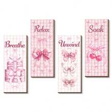Decorative Hanging Ornaments - Pink - View 4