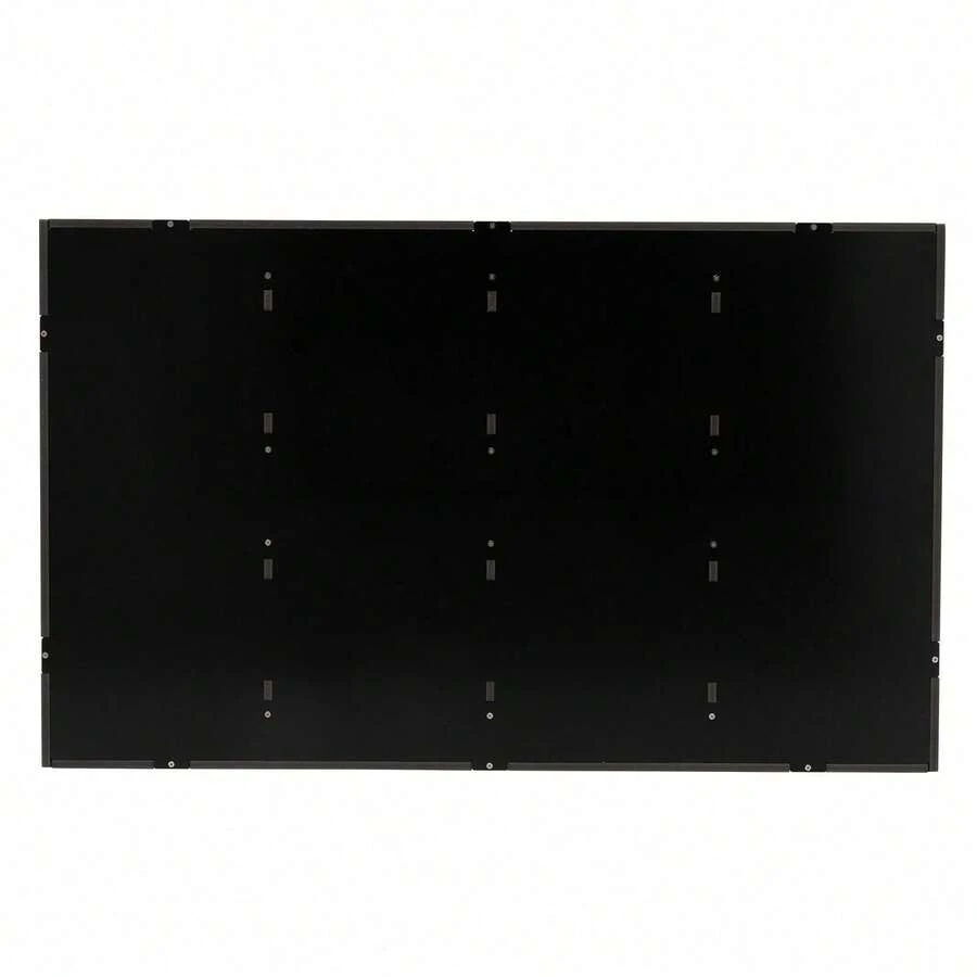 SENDERPICK Literature Organizer Desktop File Holder Office Mailbox 36-Compartment Desktop Literature Organizer Plastic File Office Storage Holder - Black - View 1