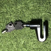1 buah Kunci Rem Cakram Sepeda Motor/Sepeda - Kunci Kenop Manual Anti-Pencurian, Cocok untuk Sepeda, Sepeda Motor, Skuter Listrik, Becak, Bahan Paduan ABS/Seng Tahan Korosi, Desain Ringkas, Cocok untuk Pengguna Komuter Perkotaan - A - View 10