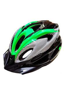 1顶成人自行车头盔，轻便男女通用，舒适带衬垫和遮阳板，多种颜色可选，适用于成人和青少年山地车和公路车，优质气流一体化可调节保护，适用于山地和公路骑行。