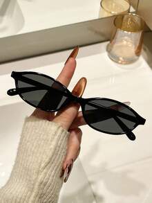 6pcs Retro Small Frame Eyeglasses Set For Women, Fashion Y2K Style, Suitable For Beach, Travel, Party, Gift, Daily Wear - Multicolor - View 4