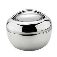 Stainless Steel Insulated Lunch Box, Apple Shaped Food Container, Provides Warm Meals For Students And Workers