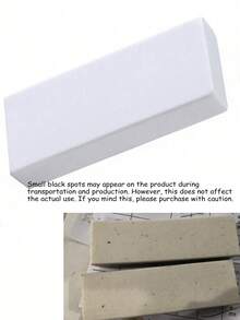 Magic Cleaning Eraser, Rubber Material, Easily Removes Stains And Rust - Suitable For Bathroom Glass And Kitchen Cookware, Household Kitchen Cleaning Tool, Faucet Cleaning Eraser, With Non-Slip Handle And Base - Multicolor - View 10