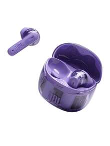JBL Tai nghe không dây Tune Flex 2 chống ồn chủ động, thời lượng pin 48 giờ, âm thanh không gian, gọi điện HD 6 mic, Bluetooth 5.3, trọng lượng nhẹ và thoải mái, chất lượng âm thanh vượt trội, chống nước IP54. - Màu tím - Xem 4
