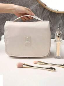 Travel Toiletry Bag, Cosmetic Storage Pouch, Hanging Cosmetic Bag, Bathroom Accessories, Portable Cosmetic Organizer Bag, Waterproof Cosmetic Bag, Bathroom Cosmetic Organizer Bag, Cosmetic Storage Bag, Cosmetic Organizer Bag, Essential For Summer Travel, Beach Travel Accessories, Travel Essential, Cruise Travel Essential, School Supplies, Bridesmaid Gift - Multicolor - View 4