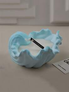 DIY 3D海螺壳造型首饰收纳罐硅胶模具水泥石膏树脂浇铸模具香薰蜡烛罐烛台容器石膏模具手工多肉植物花盆混凝土粘土模具家居装饰摆件