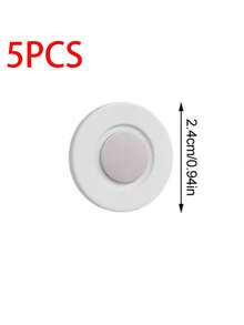 10pcs Magnetic Remote Control Holder - Remote Control Organizer, Floating Wall Mount, No Drilling Required, Remote Control Wall Hanger, Living Room Wall Magnetic Storage Rack, Strong Magnetic Hook, Wall Mounted Magnetic Bracket, Remote Control - Multicolor - View 8