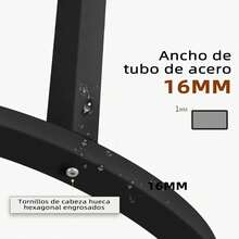 Juego de 2 Mesa de Centro para Sala Minimalista - Mesas Redondas para Sala de Estar,Mesa de Centro para Minimalista (70 * 70 * 45cm + 50 * 50 * 38cm) (Negro) - Negro - Ver 1