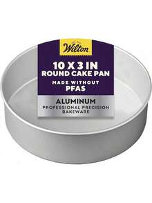 EstiloWilton 2105-6105 Utensilios de Hornear Redondos Decorativos Preferidos de 8 por 3 Pulgadas Versión Mejorada - 10"X3" - Ver 7