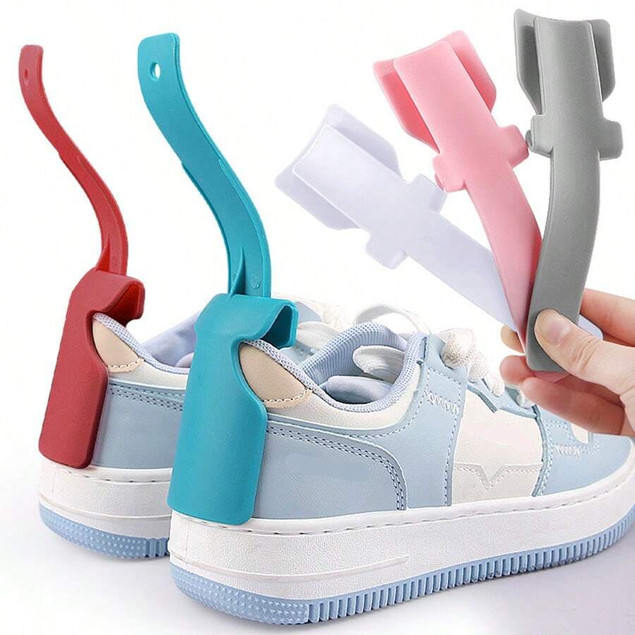 Calzador, calzador de un solo paso, calzador mini creativo, quitador de zapatos, zapato, selecciones de primavera y verano, regalos para damas de honor, habitación, decoración de dormitorio, playa, viaje, para hombres, para mujeres, vacaciones, Día de la Mujer, artículos esenciales de viaje, recuerdos de boda, Y2k, dormitorio, accesorios para automóviles de mujer, decoración de cocina, cosas lindas - Multicolor - Ver 1
