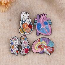 Cute Enamel Pin Lapel Pins Badges On Backpack Women's Brooch Clothes Gift Jewelry Fashion Accessories - Multicolor - View 3