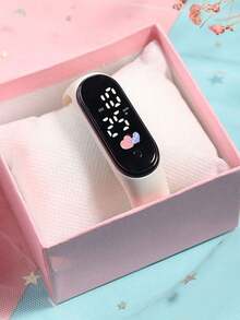 1pc Fashion Cute Electronic Watch With Date & Time Display, Loved By Children, Suitable For Back To School, Birthday, Daily Wear - Multicolor - View 16